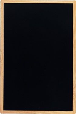 HK マーカー用黒板 (片面) ヒモ・取付金具付 HBD609W